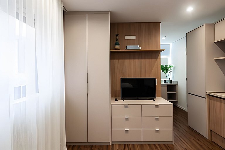 ART 33 - Studio 28mt completo na Diogo de Faria, Vila Clemen