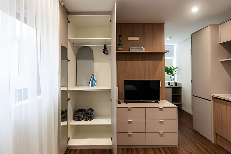 ART 33 - Studio 28mt completo na Diogo de Faria, Vila Clemen