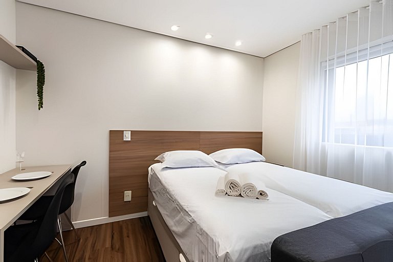 ART 33 - Studio 28mt completo na Diogo de Faria, Vila Clemen