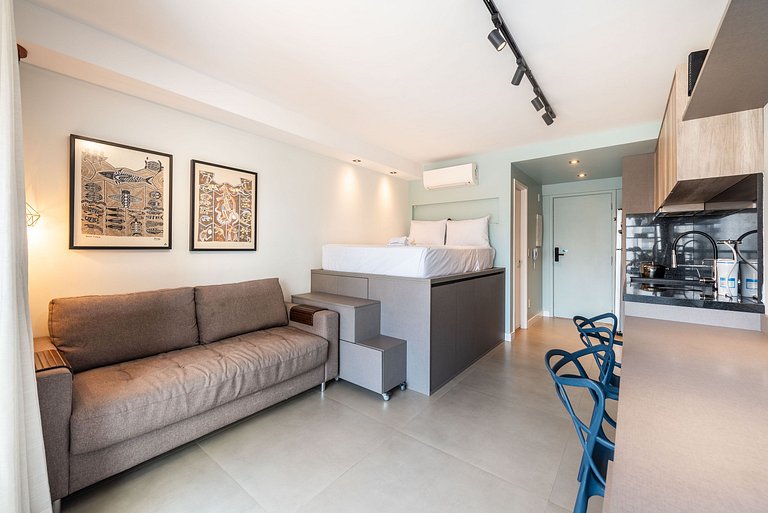 Studio completo para Locaçao Residencial 26mt2