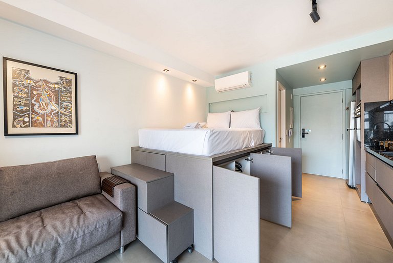 Studio completo para Locaçao Residencial 26mt2
