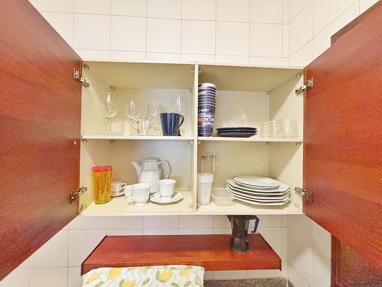 ENB | Flat hotel em SBC p/ 2 pp Espaço e Conforto